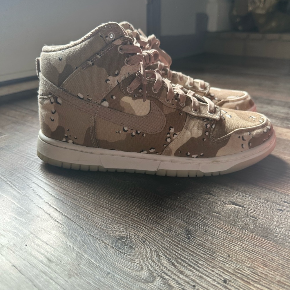 Nike Camo High Top Dunks